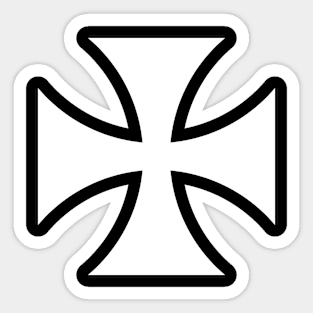 Cross pattée Sticker